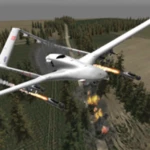 Logo of Drone Strike Military War 3D android Application 